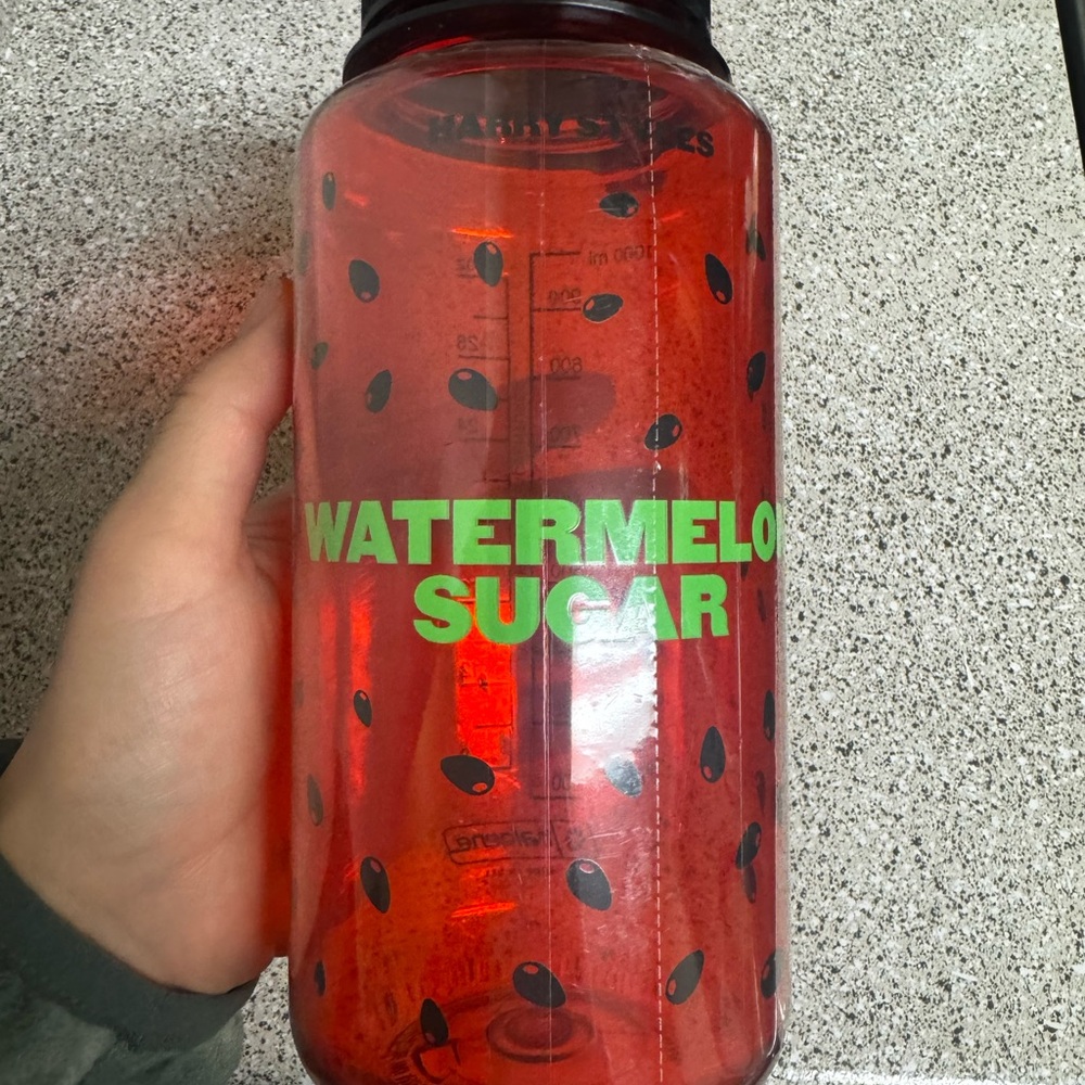 Watermelon Sugar Red Water Bottle